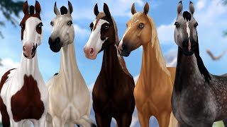 NEW Amercian Saddlebred Horses With Review  SSO Star Stable Online Updates [upl. by Boorer]