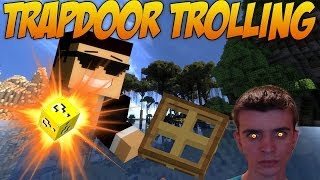 Trapdoor Trolling  Minecraft Lucky Block Parkour Race w ASFJerome Bodil40 and Nooch [upl. by Etteuqaj]