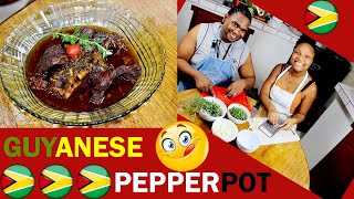 how to make pepper pot secret ingredients [upl. by Aneeg64]