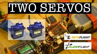 🛠 Connect Two Servos and CHANNELFORWARDING on Betaflight or Cleanflight [upl. by Howlond]