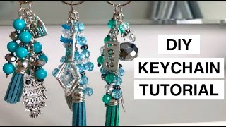 DIY Keychain Tutorial  Easy Step by Step Instructions [upl. by Mazur]