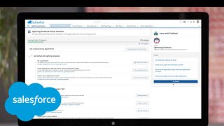 Salesforce Lightning Scheduler Demo  Salesforce [upl. by Adnim62]