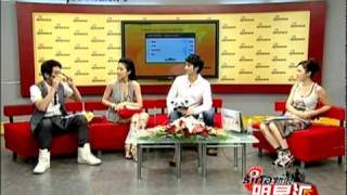 王力宏 Leehom Wang 刘亦菲陈汉典做客新浪 Sina Interview Part1 [upl. by Hannej915]