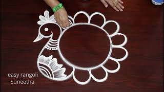 New Year rangoli designs for 2023🌺Easy Sankranthi muggulu🌺Beautiful Pongal kolam [upl. by Onig]