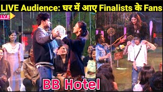 Bigg Boss 15 LIVE Audience ENTERS BB HOUSE KaranTejasswis ROMANTIC Dance Pratik LIFTS Shamita [upl. by Moe]