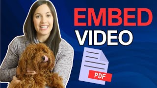 How to Embed Video in Adobe Acrobat [upl. by Willard]