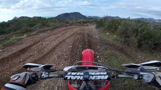 Honda CR 250 2t Offroad onboard GoPro [upl. by Verne]