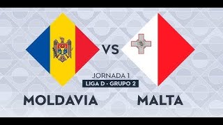 AO VIVO🔴 Malta x Moldávia  UEFA Nations League  Partida Completa [upl. by Namhar]