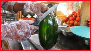 FRUIT NINJA of WATERMELON  Amazing Watermelon Juice Fruits Cutting Skills  Indian Street Food [upl. by Haneekas]