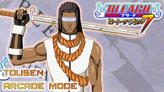 Kaname tousen Arcade mode bleach HTS7 [upl. by Aidne]