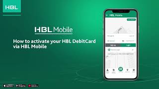 You can activate your HBL Debit Card in less than a minute from your HBL Mobile App [upl. by Skill]