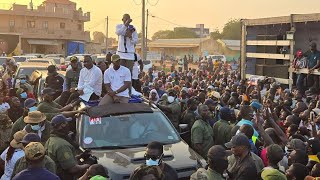 🔴Caravanentionle du Pr Pastef SONKO Medina  Ouakam  Yoff  Dernier Jour Campagne Législatives [upl. by Donica]