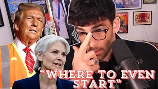 Why you SHOULD NOT VOTE for Jill Stein ESPECIALLY Donald Trump  HasanAbi reacts [upl. by Pamelina]