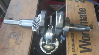 Crank Balancing Explained Single Cylinder [upl. by Onaivatco]