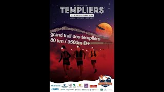 Grand trail des Templiers 2023  Que du bonheur [upl. by Oiratno]