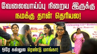 வீட்டிலிருக்கும் பெண்களுக்கு அருமையான 90 வேலைவாய்ப்பு  Montessori Teaching Methods  JOB [upl. by Maddock]