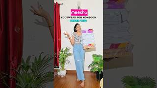 5 MEESHO footwear haul for monsoon ⛈️ Under ₹350 Only✨ classywings meeshofootwearhaul [upl. by Hurwitz561]