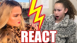 Olivia REACTS to Iveys quotFake Friendsquot Music Video [upl. by Eamanna864]