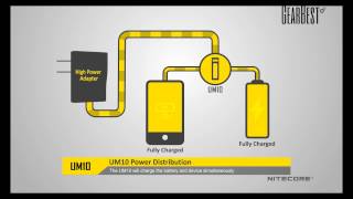 Nitecore UM10 Intellicharger Lithium Battery Charger from GearBestcom [upl. by Prussian124]