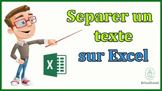 Comment separer un texte sur Excel [upl. by Flosser]