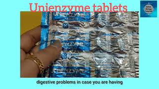 Bloating medicine  Stomach discomfort medicine  Medicine review  Unienzyme tablets [upl. by Tommy292]