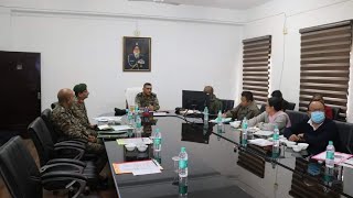 Visit of Maj Gen Sumit Kabthiyal GOC 57 Mtn Div and Chairman LBA SS Imphal [upl. by Er]