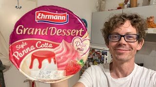 Ehrmann Grand Dessert Panna Cotta Style im Test [upl. by Nimesay356]