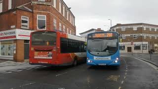 Buses at Grimsby Riverhead Exchange 07112022 [upl. by Sass527]