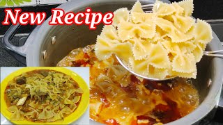 Pasta recipe  Sutriyan pasta recipe  Mutton pasta recipe  Butterfly pasta recipe [upl. by Hanonew423]