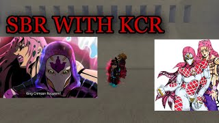 YBA KCR IN SBR  YBA  SBR  STEEL BALL RUN YBA  ROBLOX [upl. by Sucam]