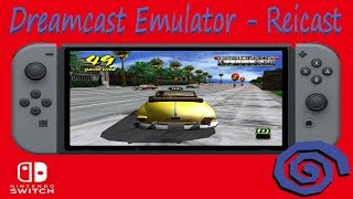 Dreamcast Emulator for Nintendo Switch Reicast [upl. by Lawtun]