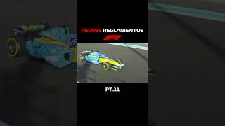 PEORES REGLAMENTOS F1  Pt11 💥 httpsamznto3q5mC8j formula1 automovilismo f1shorts gpf1 [upl. by Acissev232]