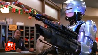 RoboCop 3 1993  Shooting up OCP Scene  Movieclips [upl. by Yatnuahs229]