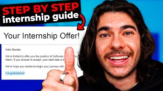 How to Get a Software Engineering Internship in 2024 Step by Step [upl. by Selrahcnhoj]