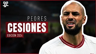 7 JUGADORES CEDIDOS que están siendo un FRACASO en 2024 [upl. by Notsuoh]