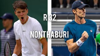 Jakub Mensik VS Alexander Ritschard  ATP Challenger Nonthaburi 2023  Round of 32 [upl. by Aleetha]