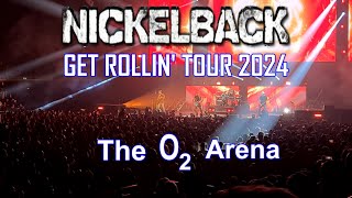 Nickelback  Get Rollin Tour  London O2 Arena  May 21 2024 [upl. by Auqenahc]