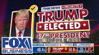 BREAKING Trump elected 47th president Fox News projects [upl. by Idnahk91]