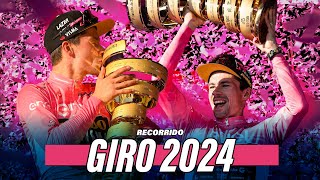 RECORRIDO GIRO DE ITALIA 2024  MENOS DUREZA MÁS MODERNIDAD [upl. by Eiddal]