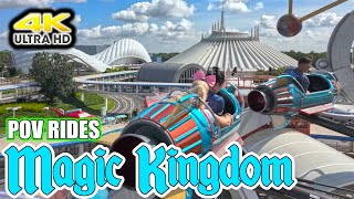 A Day of Magic Kingdom POV Rides at Walt Disney World Florida [upl. by Handy]