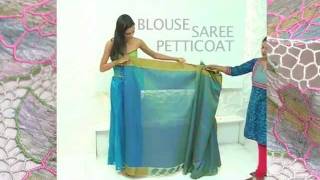 How to Drape a Saree in 3 Easy Steps [upl. by Prichard]