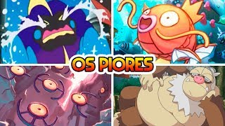 OS 10 POKÉMON MAIS INÚTEIS DO MUNDO [upl. by Itsim11]