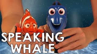 Finding Dory Toy Review Speaks Whale [upl. by Declan623]