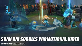 Shan Hai Scrolls Skin Promotional Video  Wild Rift [upl. by Fax]