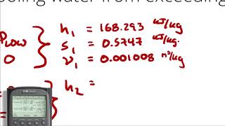 Example Problem  Rankine Cycle 1  Simple Rankine Cycle [upl. by Huston]