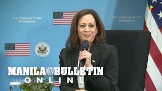 FULL VIDEO US VP Harris holds a town hall meeting in Manila [upl. by Rici]