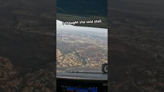 Honest ￼mistake aviations stall cessna foryou meme pilotlife funnyshorts viralvideo [upl. by Nitsirt]