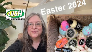 Lush Cosmetics Easter 2024 7 products unboxing [upl. by Julieta]