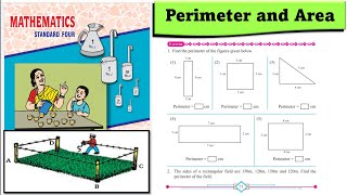 Perimeter and Area  std 4  lesson 12  Maths  Exercise pg no71  Easy explanation [upl. by Stockton]