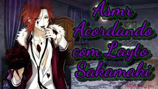 ASMR Acordando com Laito sakamaki [upl. by Seuqirdor353]